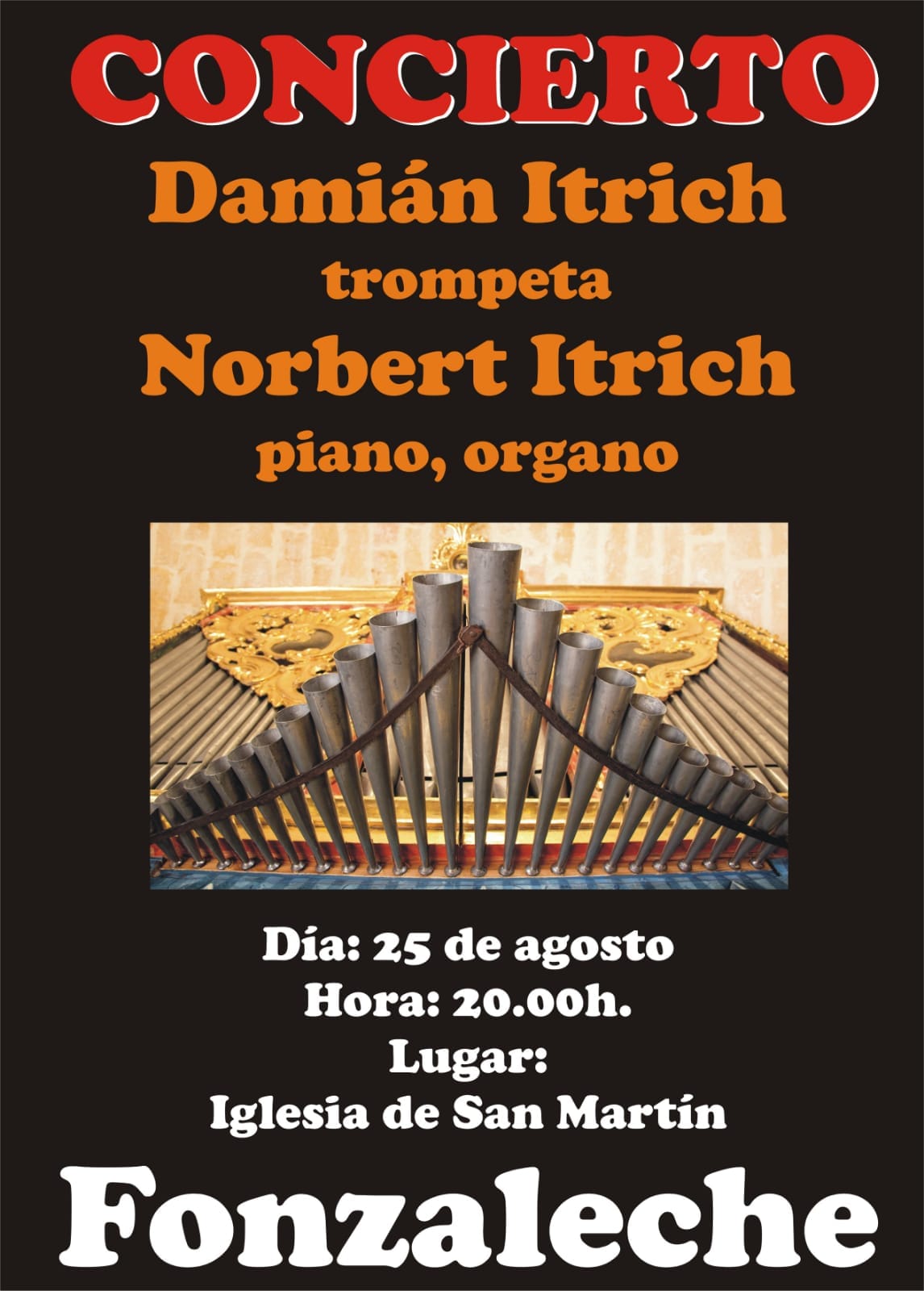 Concierto Damián y Norbert Itrich